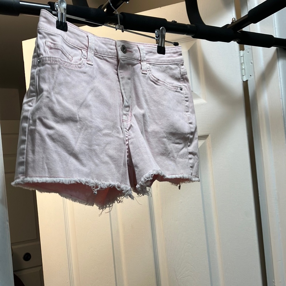 Pink Denim Women's Shorts